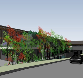 新中式房屋建筑su模型