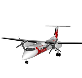 现代飞机su模型