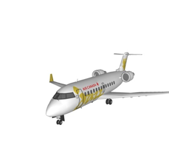 现代飞机su模型