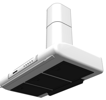 现代抽油烟机su模型