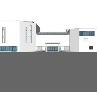现代商业会所su模型