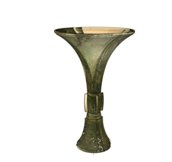 中式青铜尊su模型