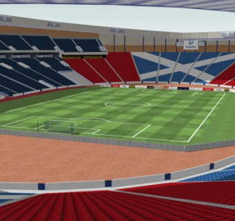 现代体育馆su模型