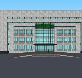 现代研发中心su模型