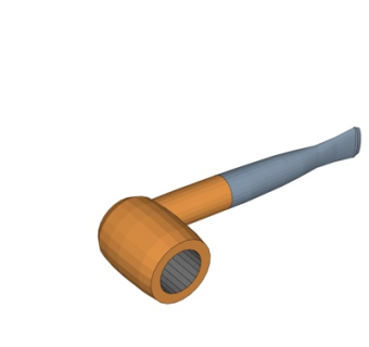 现代锤子su模型