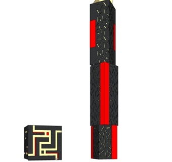 中式景观灯su模型