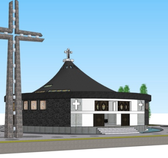 蒙古房屋建筑su模型