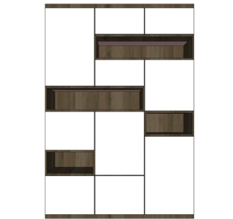 新中式装饰柜su模型