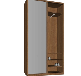 现代衣柜su模型