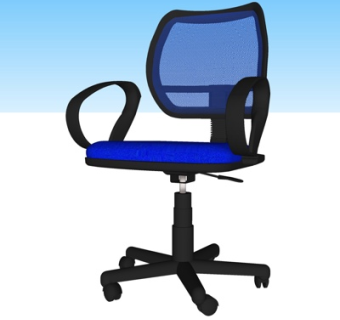 现代办公椅su模型
