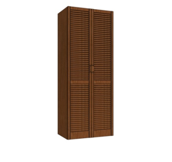 现代实木衣柜su模型