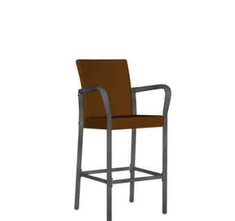 现代吧台椅su模型