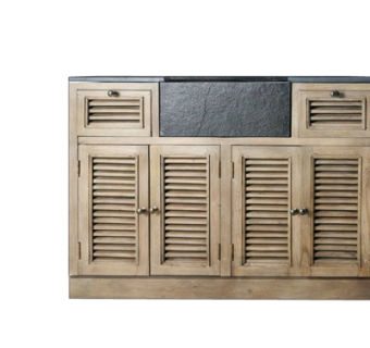 现代实木边柜斗柜su模型