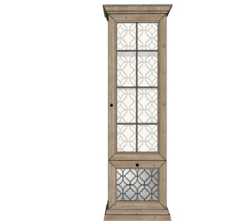 简欧景观灯su模型