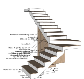 现代楼梯护栏su模型