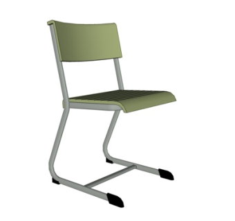 现代单椅su模型