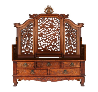 中式单椅su模型