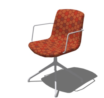现代单椅su模型