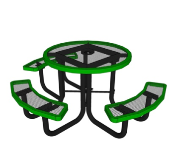 现代休闲桌椅su模型