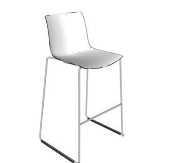 现代吧台椅su模型