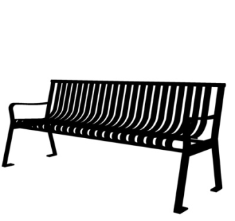 现代实木户外椅su模型