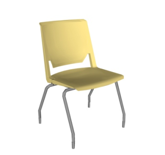 现代布艺单椅su模型