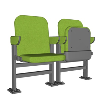 现代布艺户外椅su模型