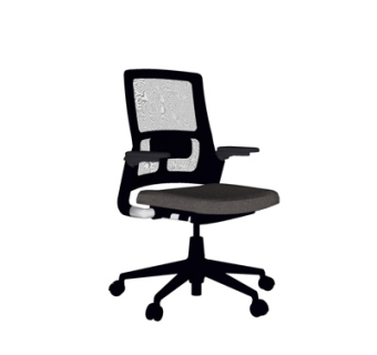 现代布艺办公椅su模型