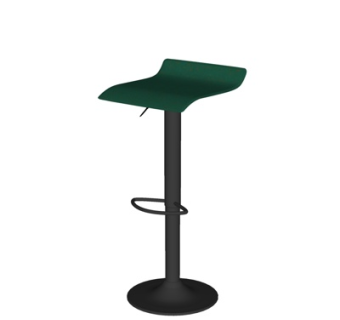 现代布艺吧台椅su模型