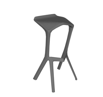 现代异形凳子su模型