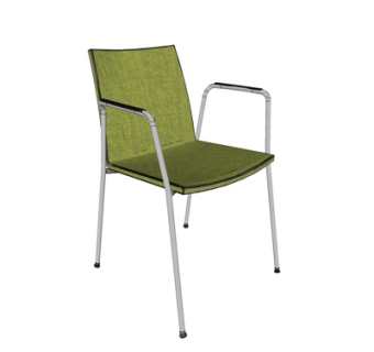 现代布艺单椅su模型