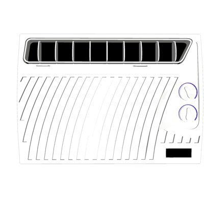 现代空调主机su模型