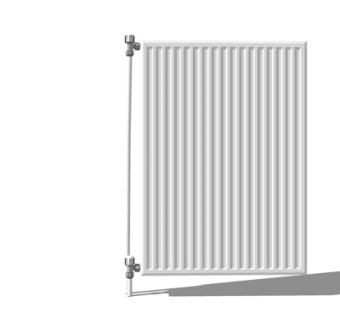 现代暖气片su模型