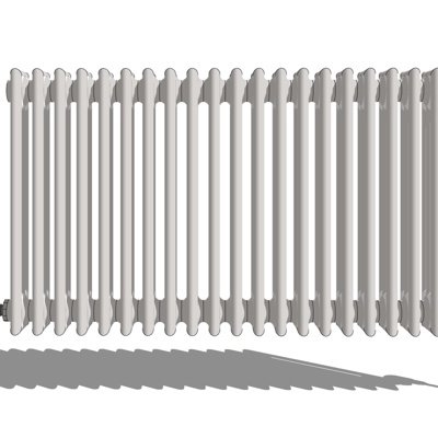 现代暖气片su模型
