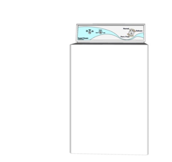 现代洗衣机su模型