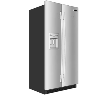 现代冰箱su模型