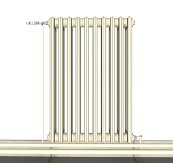 现代暖气片su模型