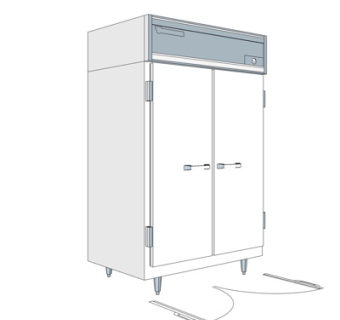 现代冰箱su模型