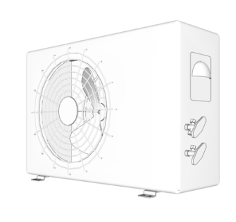 现代空调主机su模型