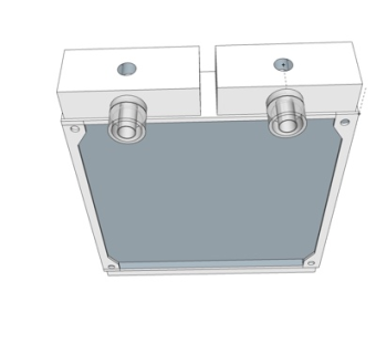 现代暖气片su模型