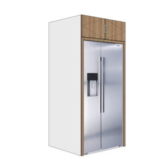 现代冰箱su模型