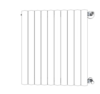 现代暖气片su模型