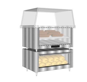 现代冰柜su模型