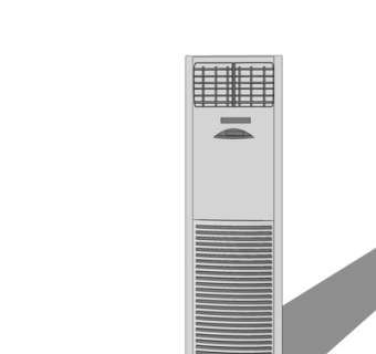 现代空调su模型