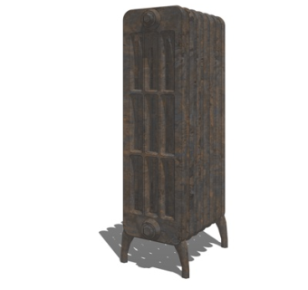 现代暖气片su模型