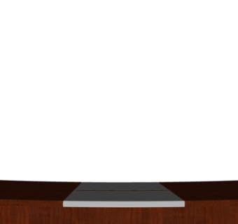 日式实木茶几su模型