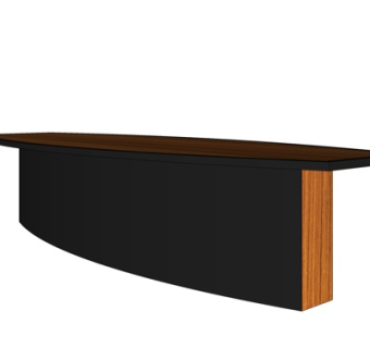 现代实木茶几su模型