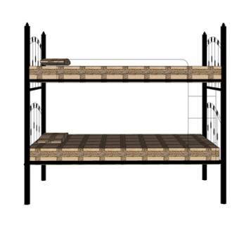 现代儿童上下床su模型