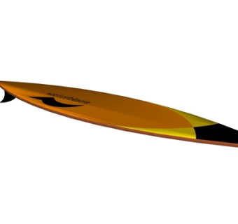 现代冲浪板su模型