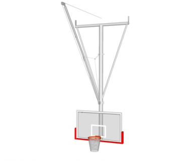 现代篮板su模型